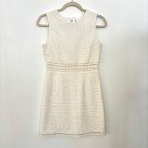 Dolce Vita Cream Lace Mini Dress